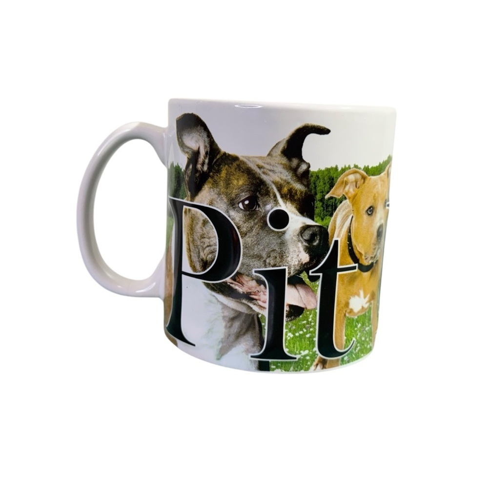 Americaware PIT BULL Ceramic Coffee Mug 3D